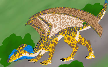 Dragonesque Dilophosaurus