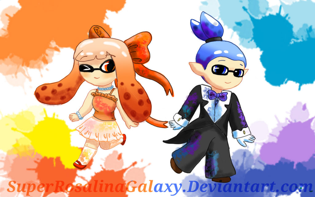 Chibi Inklings by SuperRosalinaGalaxy on DeviantArt