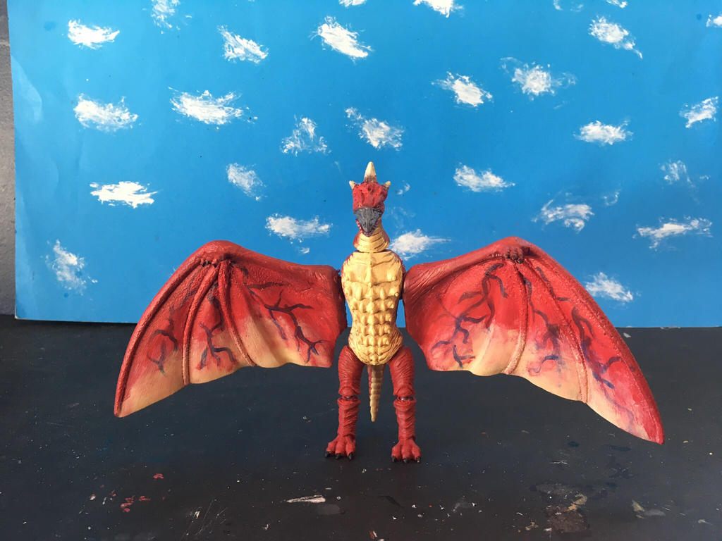 Custom Godzilla Ride Rodan Custom Bandai Rodan1 by godzilla154 on DeviantArt