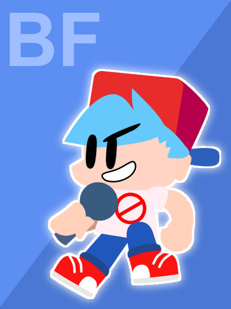 Fnf Bf Rip Friday Night Funkin' Boyfriend vector art by CrystalizedAG on DeviantArt