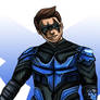 Injustice Nightwing Speedpaint