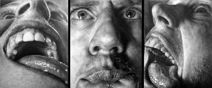 Hyperrealism-my self-portraits