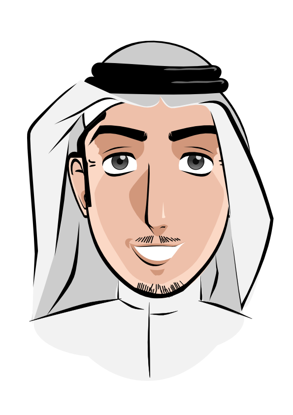 My Face in Anime - Saudi by halattas on DeviantArt