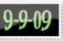 9-9-09 stamp