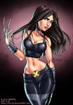 X-23 - Art Trade by The-Ez