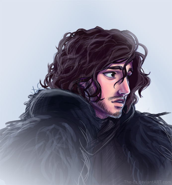 Jon Snow is Sad by The-Ez on DeviantArt Jon Snow is Sad by The-Ez on DeviantArt