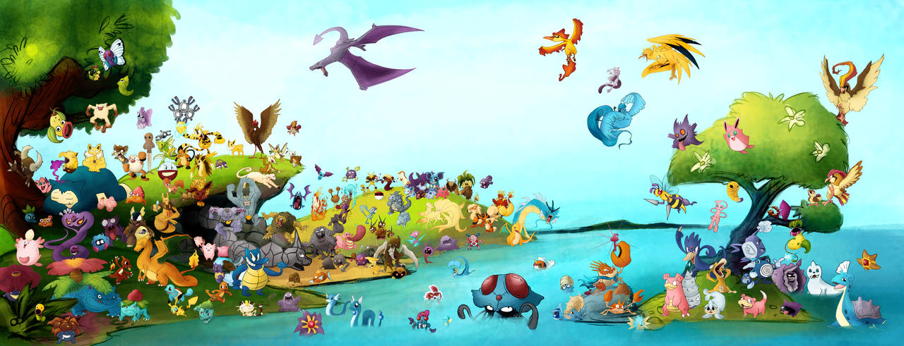 HUGE SUPER AWESOME POKEMON COLLAB YEAH! :D