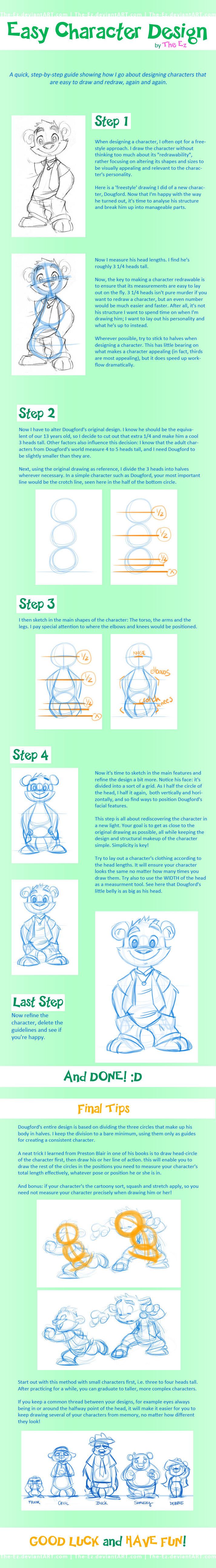 TUTORIAL: Easy Character Design