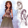 Eponine - Les Mis Fan Art