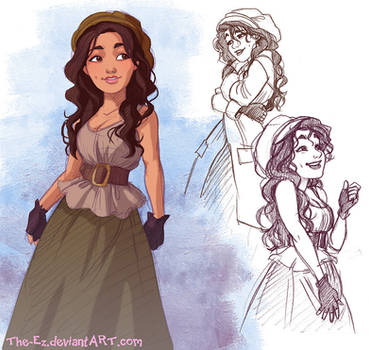 Eponine - Les Mis Fan Art