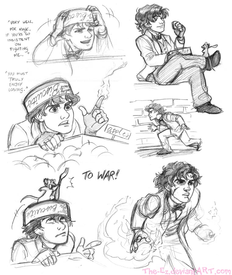 Silly Gangfield Doodles - March 2014