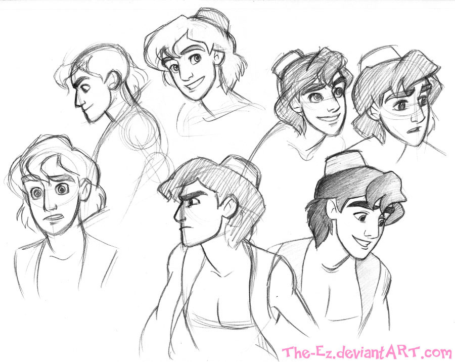 Aladdin Sketch Dump