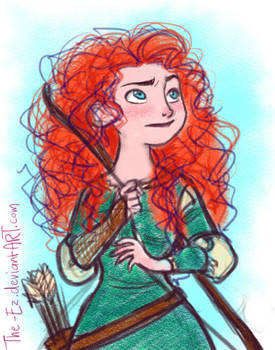 Merida Colour Sketch