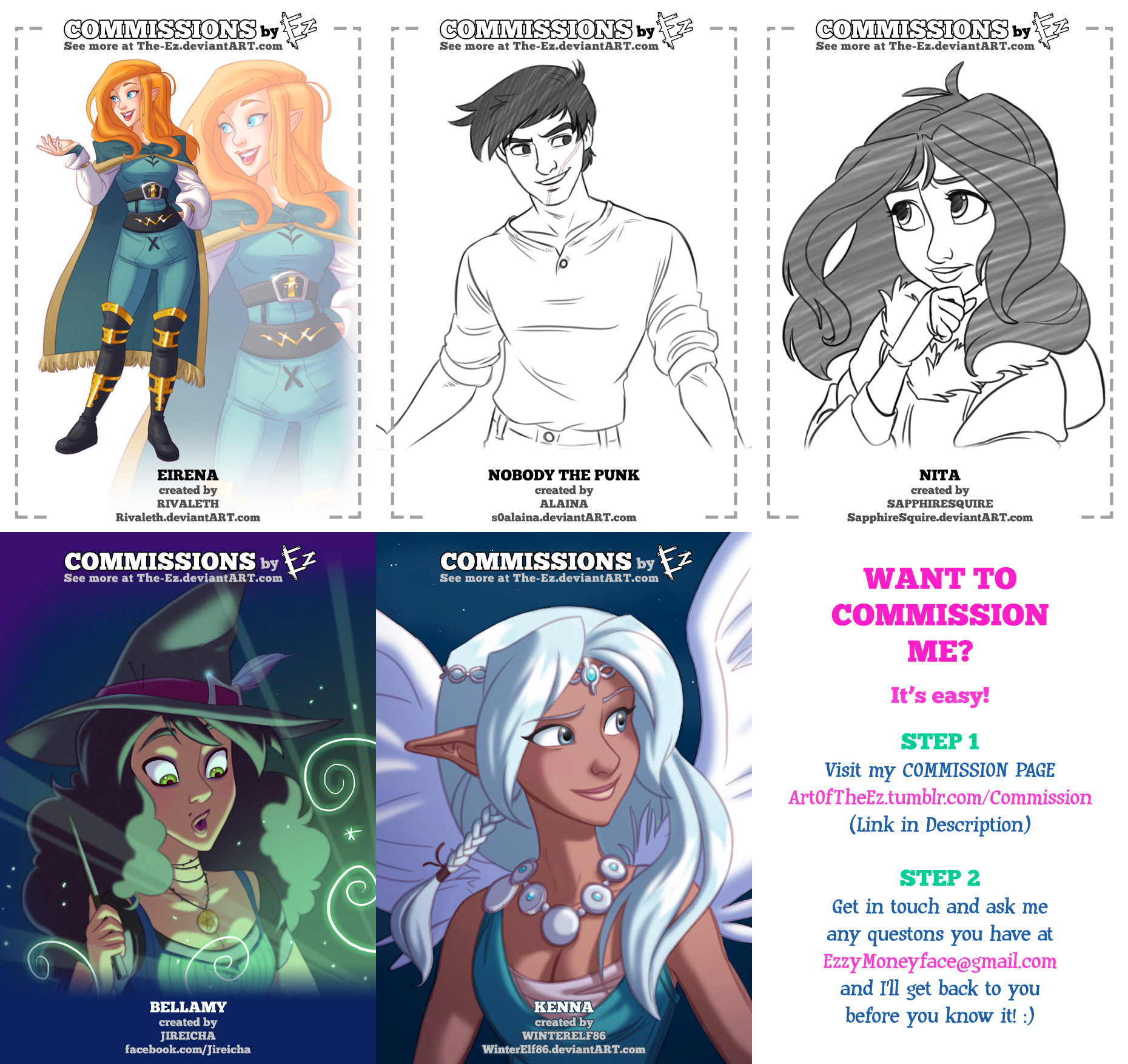 ::COMMISSIONS:: March 2015 - Set Number 1