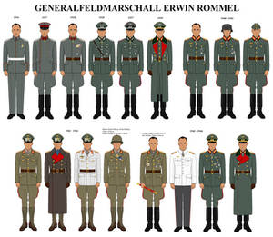 Irwin Rommel Uniform Explore the Best Generalfeldmarschall Art | DeviantArt