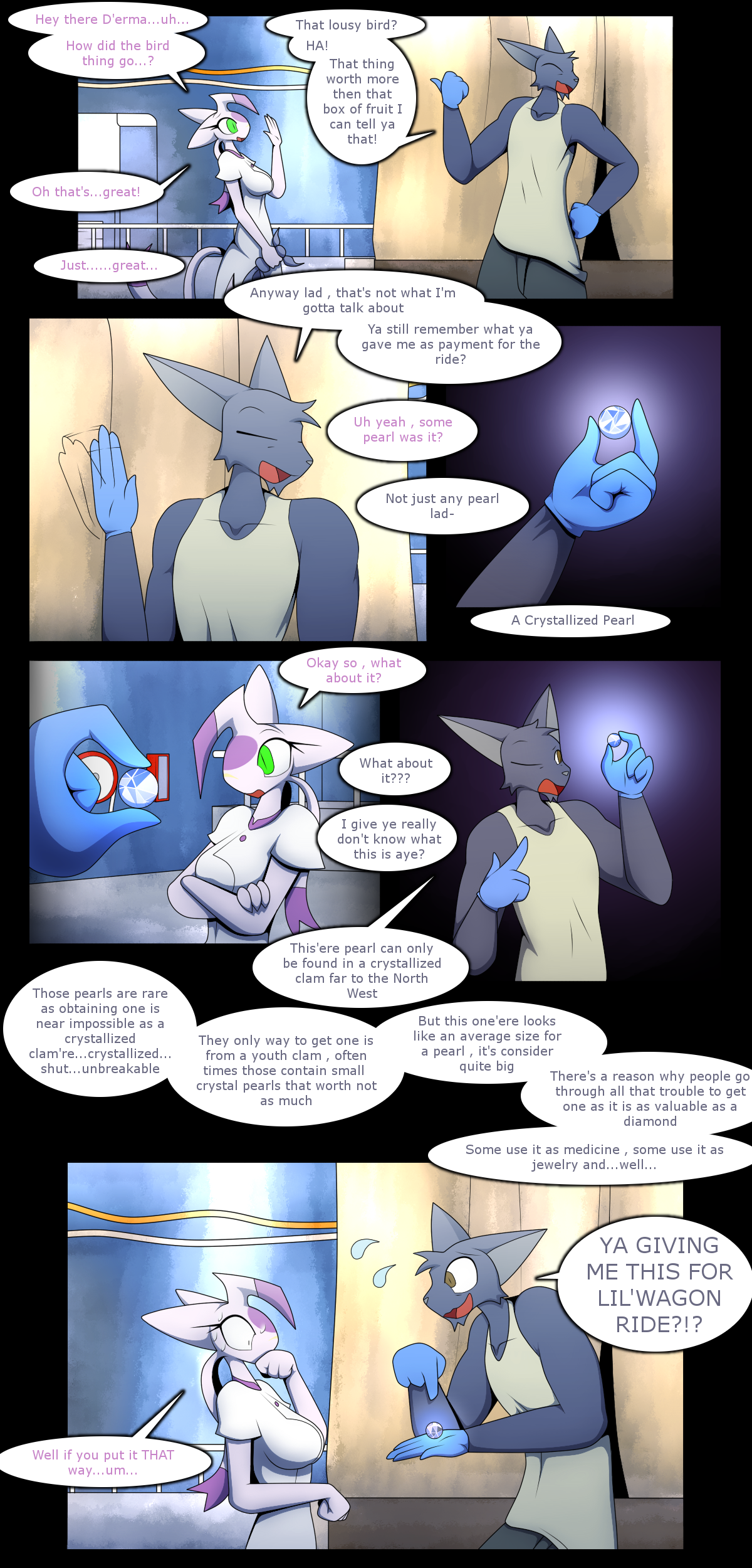 Pg 28 : Lily's Back Story