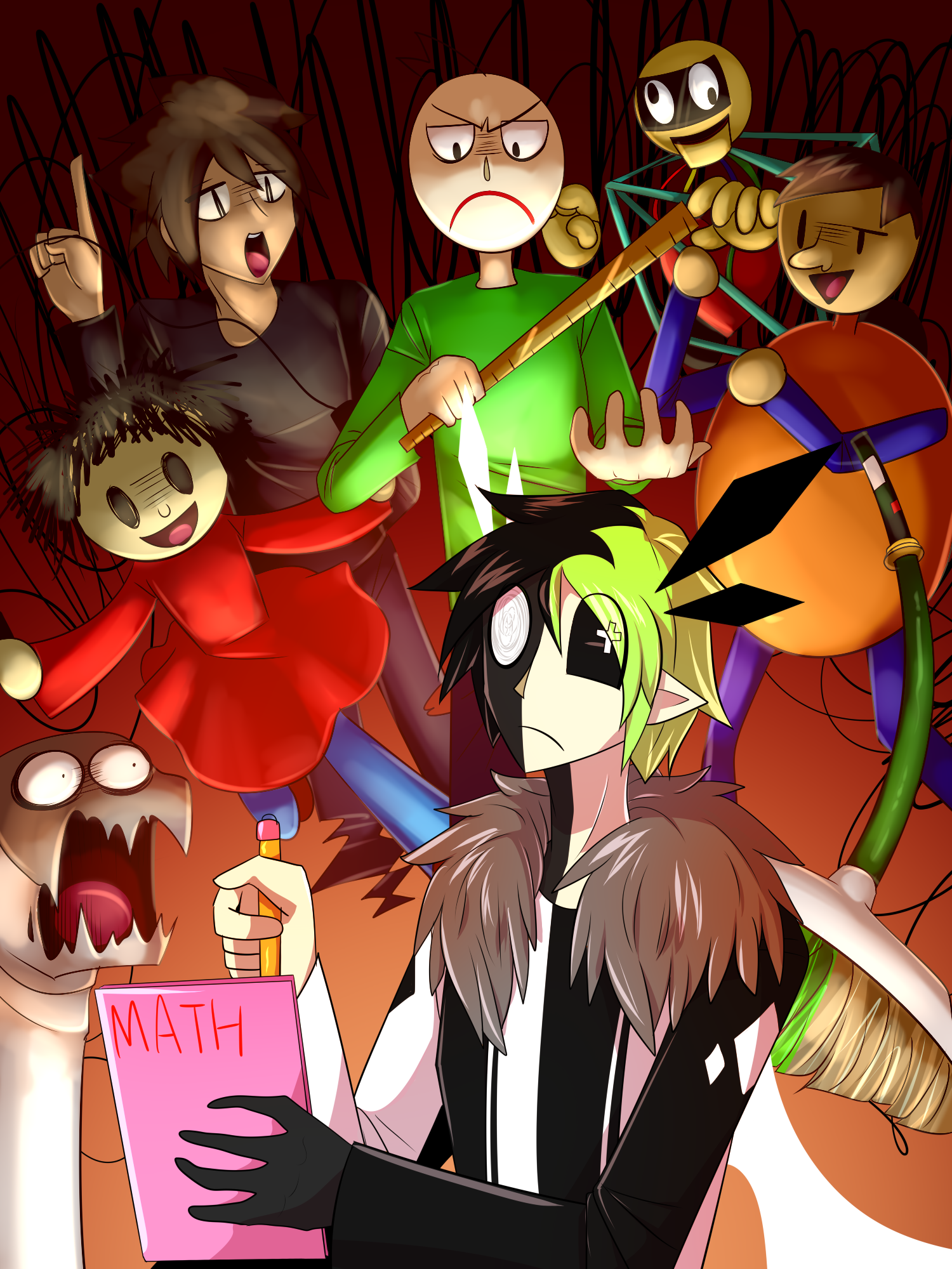 So I was reading the Baldi's Basics wiki by dxrth-vxdxr on DeviantArt