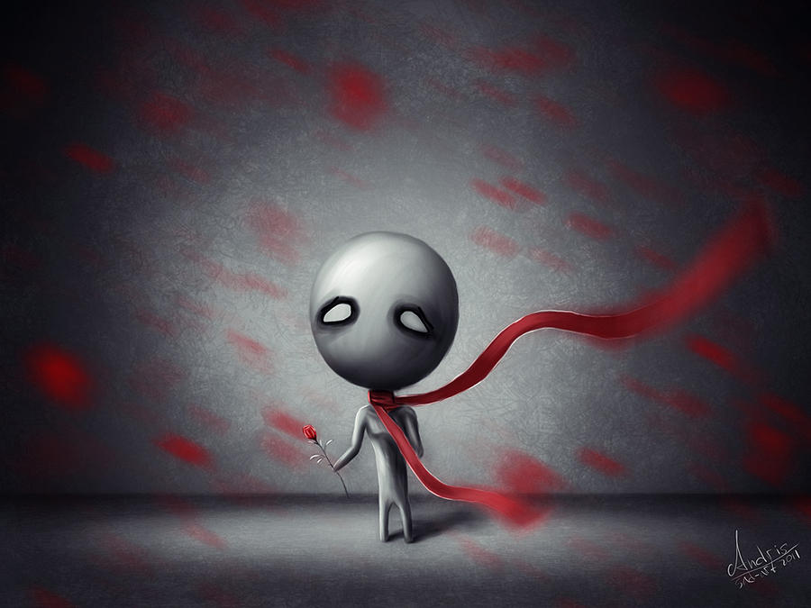 Deviantart Sad sad in love by s1yk on DeviantArt