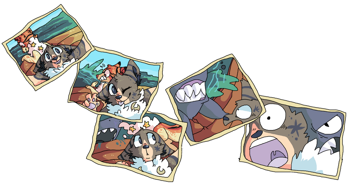 when sharks attack by PillowRabbit on DeviantArt