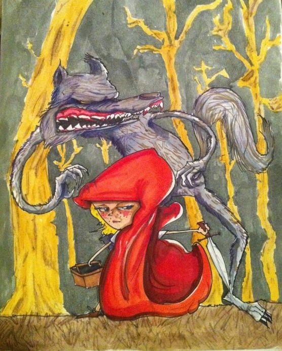 Bad Ass Rider little bad ass riding hood by Berto5693 on DeviantArt