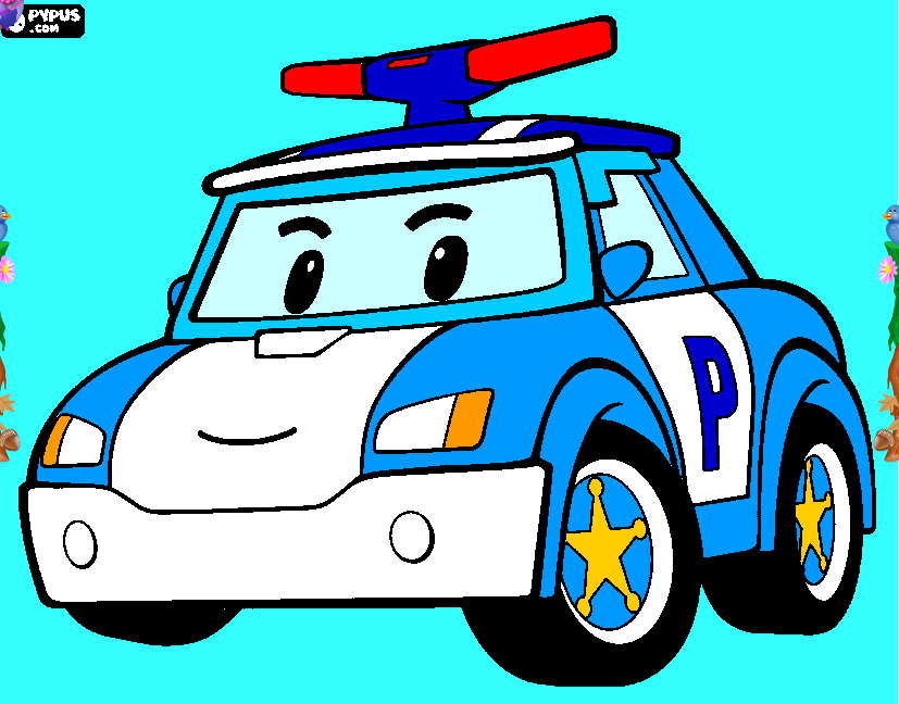 Poli The Police Car by NeelyCraftie12 on DeviantArt