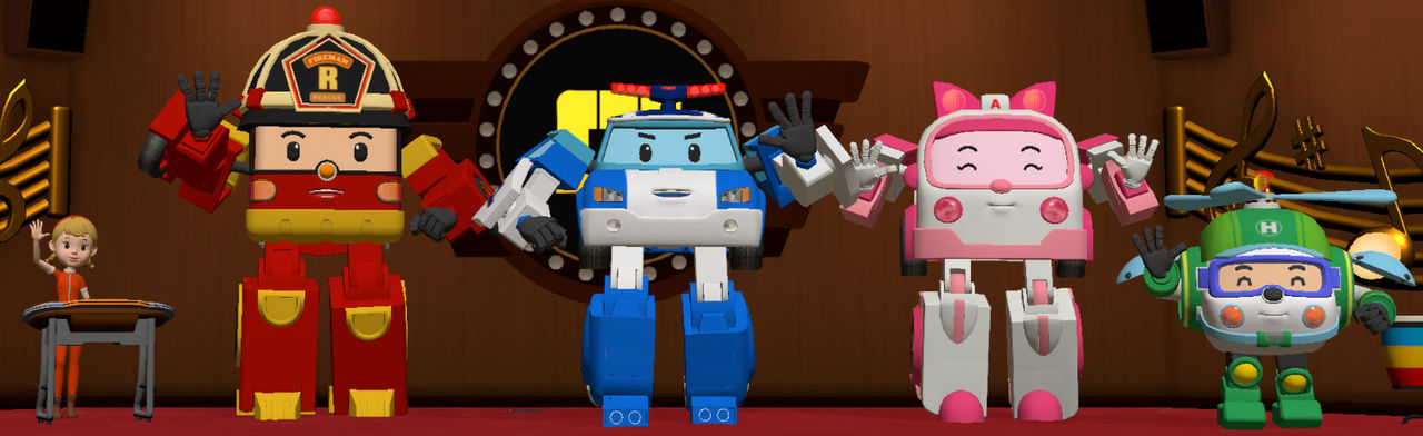 MMD port for Robocar Poli Models by NeelyCraftie12 on DeviantArt