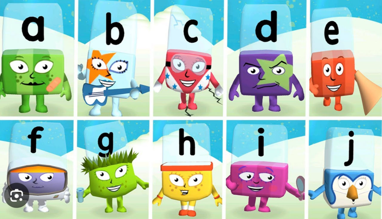 MMD port for Alphablocks Models by NeelyCraftie12 on DeviantArt