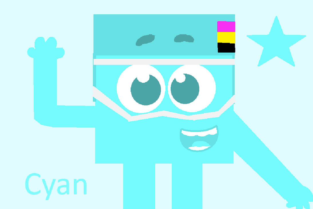 Cyan Pattern Block Colorblocks Cyan by NeelyCraftie12 on DeviantArt