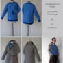 Tintin - sweater and trench coat