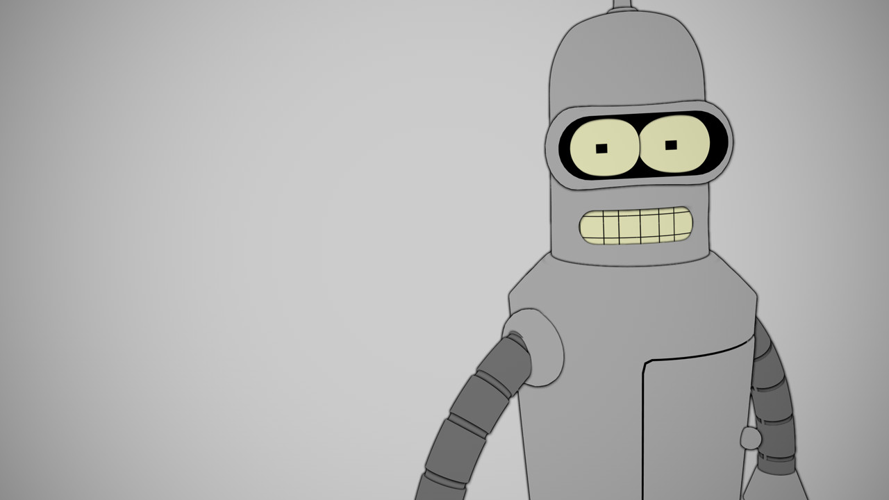 Bender cartoon lighting