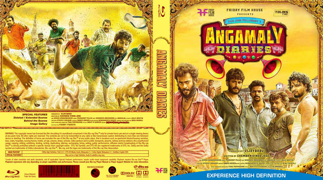 Angamaly Diaries (2017) Blu-ray cover