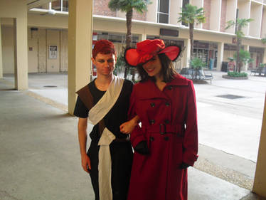 Gaara and Carmen Sandiego at Freecon 8