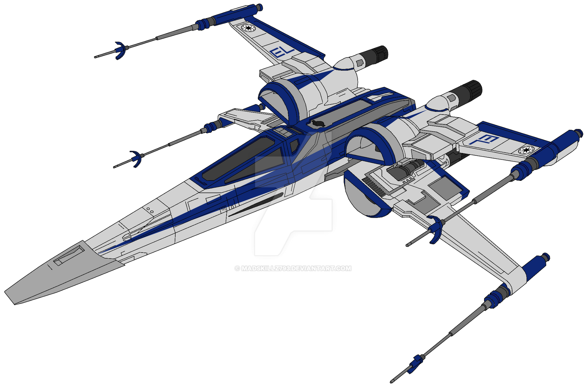 73rd T70 X-Wing by Madskillz793 on DeviantArt 73rd T70 X-Wing by Madskillz793 on DeviantArt
