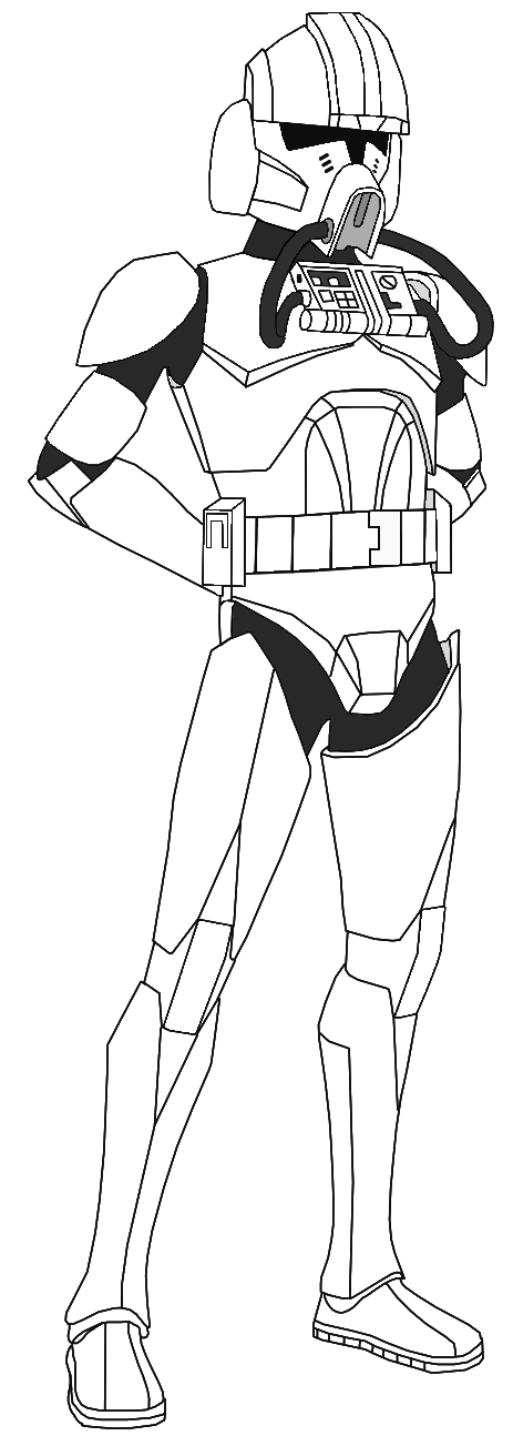 Phase II Clone Pilot Pose Template By Madskillz793 On DeviantArt