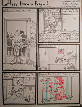 'Letters from a friend' a Sonic 06 story,  Page 1