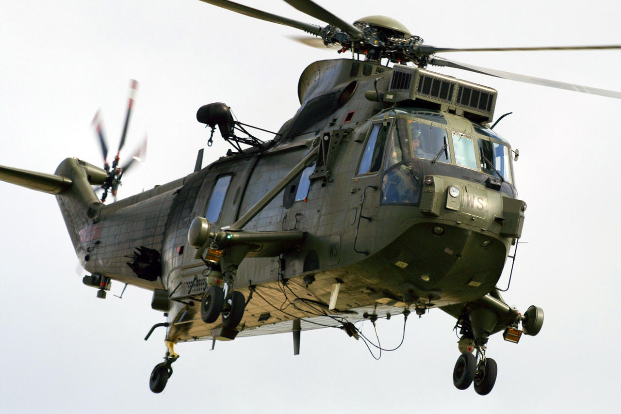 Modellino SEA KING HC.4 ROYAL NAVY – PANZERKAMPF 1/72 Diecast, Edizione Limitata 1994 - Foto 4