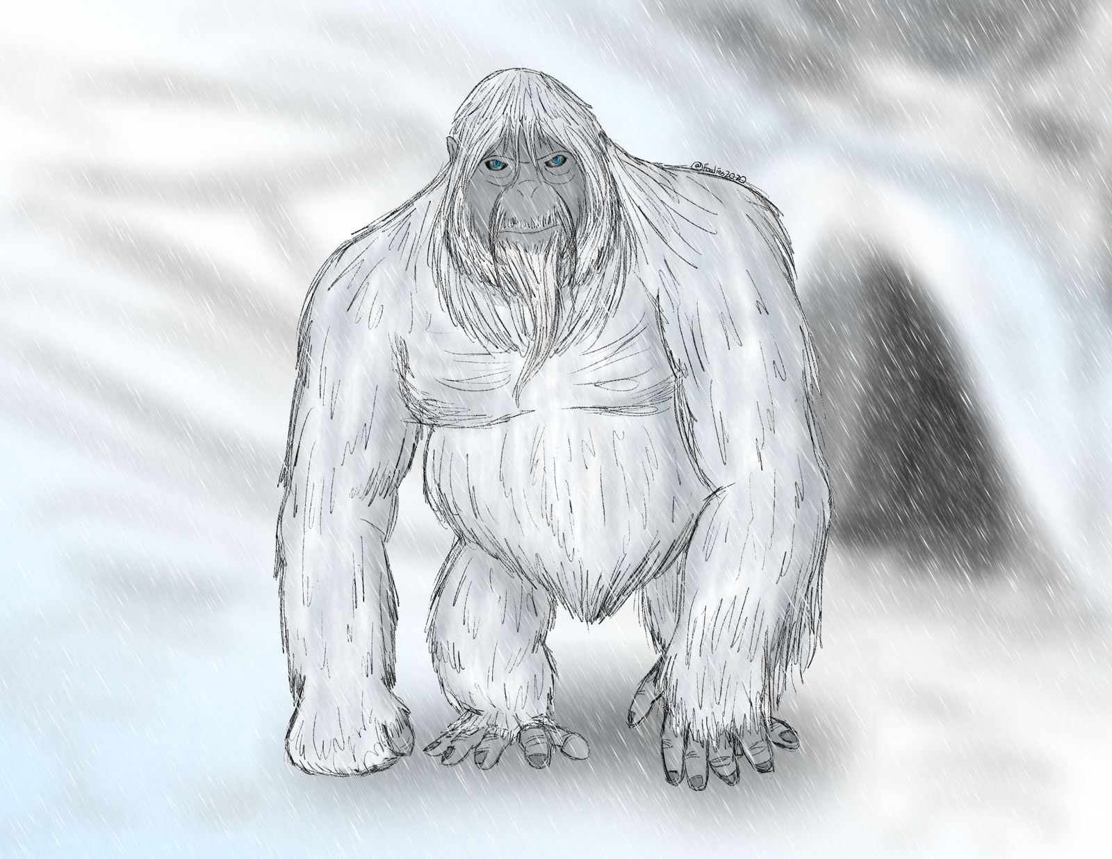 Y is for Yeti by Foalies on DeviantArt