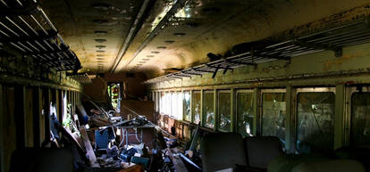 Train interior