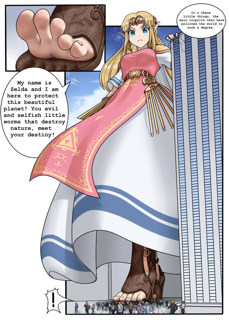 Princrss Ruto Giant Zelda p.2 by MiaoKong on DeviantArt