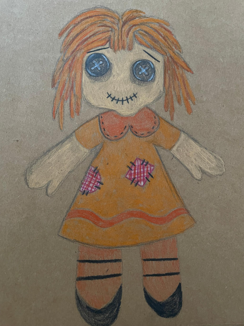 Orange Rag Doll by XLittleDoveX on DeviantArt