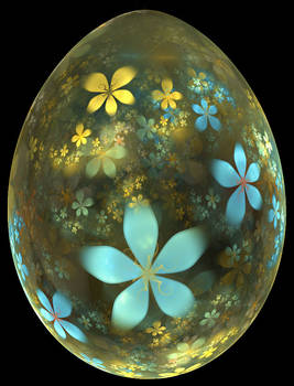 Flower Easter Egg