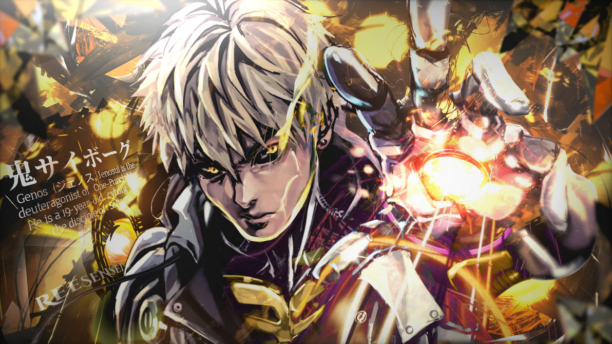 Genos GFX by reesensei0020 on DeviantArt