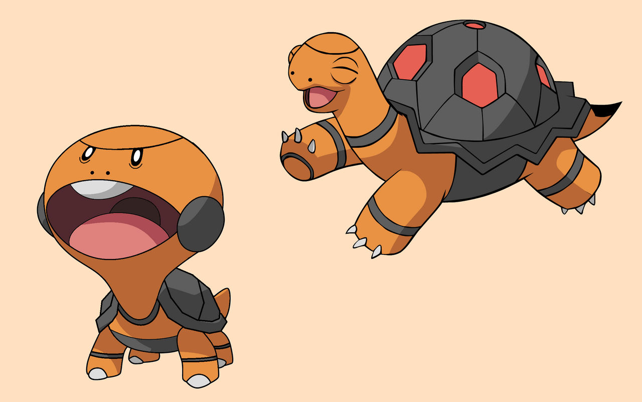 Chewtle - Torkoal Preevo by elmsi on DeviantArt