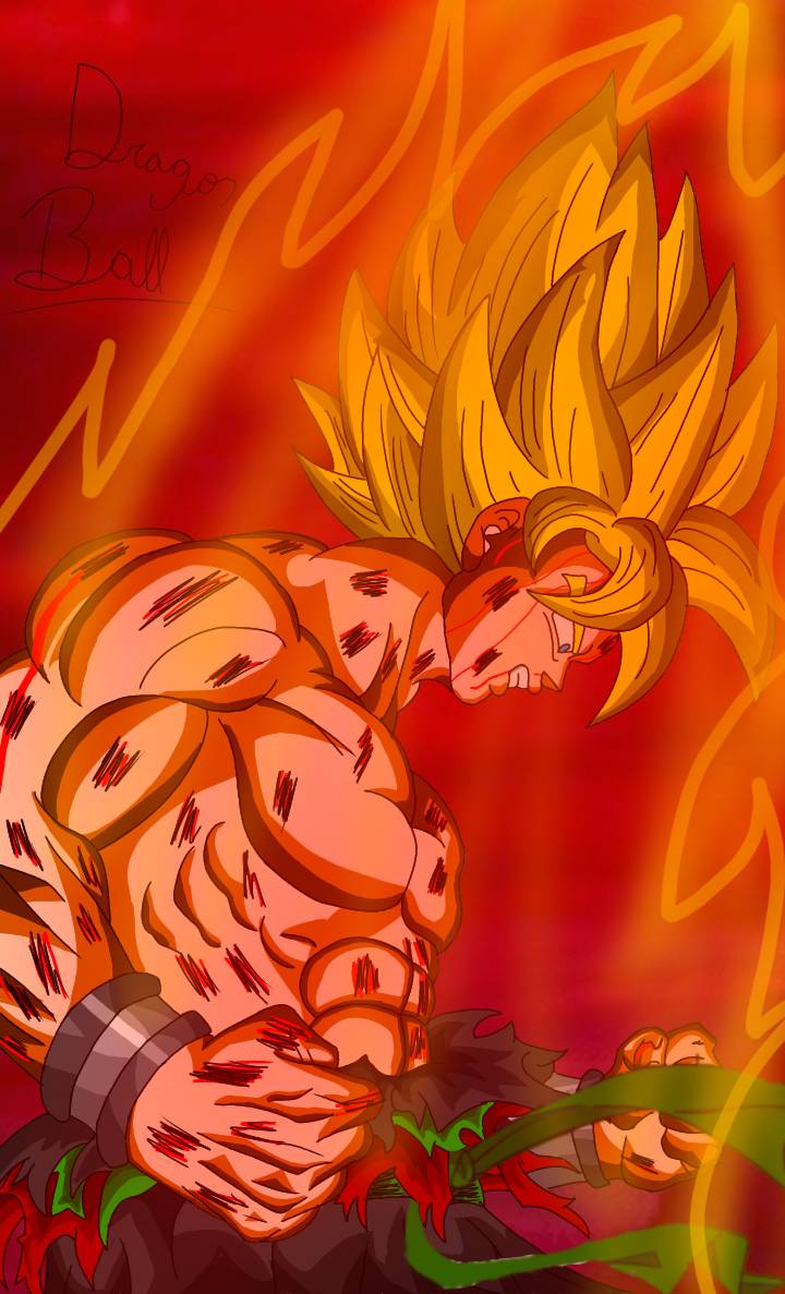 Goku ssj blue vs Goku ssj5 by LuisilloLoquenderoII on DeviantArt