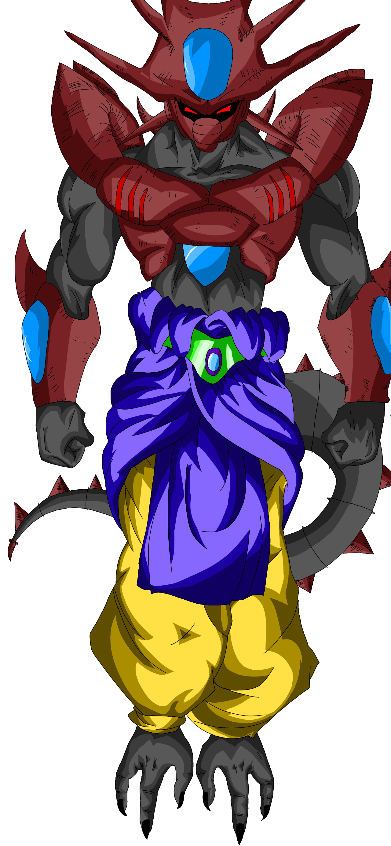 Hyperverse Barakans Dragon ball hyperverse Dakon by LuisilloLoquenderoII on DeviantArt