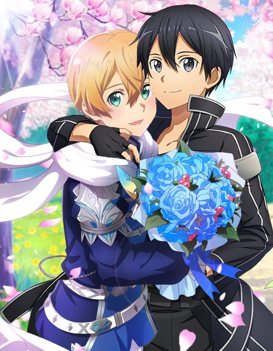 kirito and eugeo (sword art online)