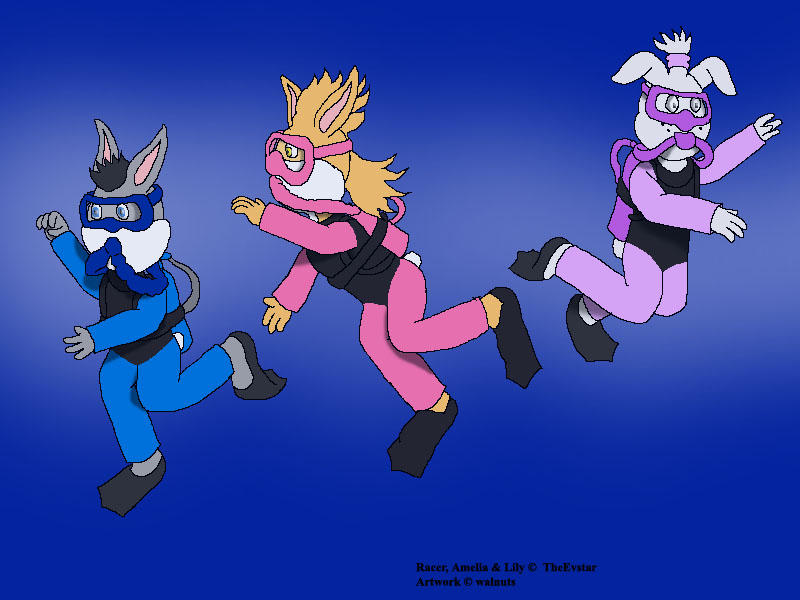 Jessica Rabbit Scuba Scuba-Diving Rabbits by KBAFourthtime on DeviantArt