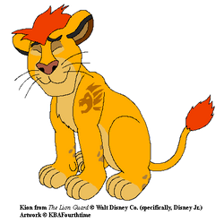 Kion Nuzzling Template by KBAFourthtime