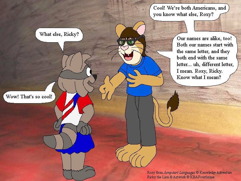 Tidy X Ricky Ricky and Roxy Talk (Version 2) by KBAFourthtime on DeviantArt