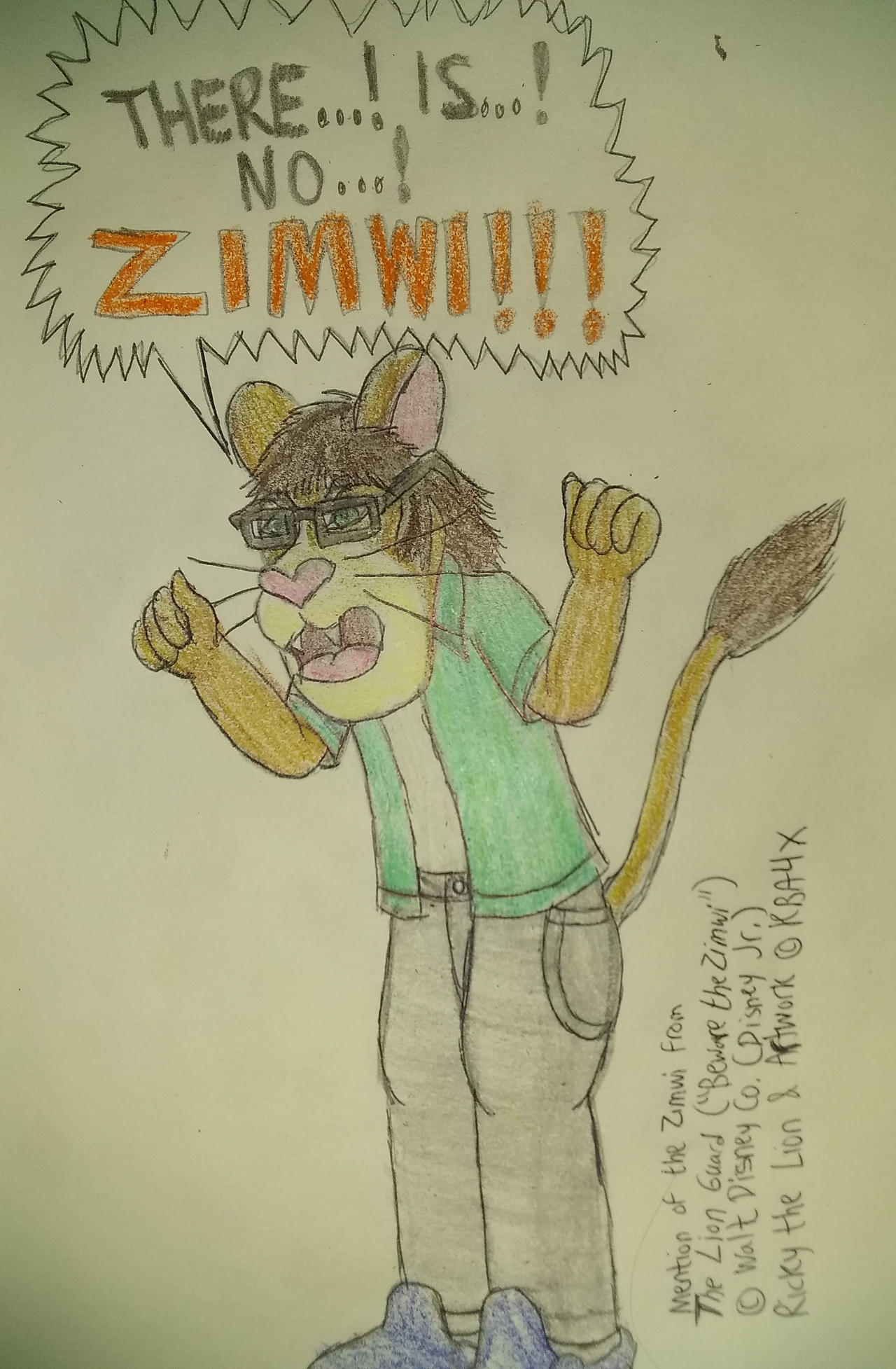 Teen Ricky Yelling Against the Zimwi by KBAFourthtime on DeviantArt
